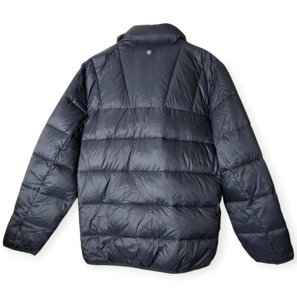 Swiss Tech Large (42-44) Lightweight Packable Quilted Puffer Jacket Solid Black - Picture 2 of 12